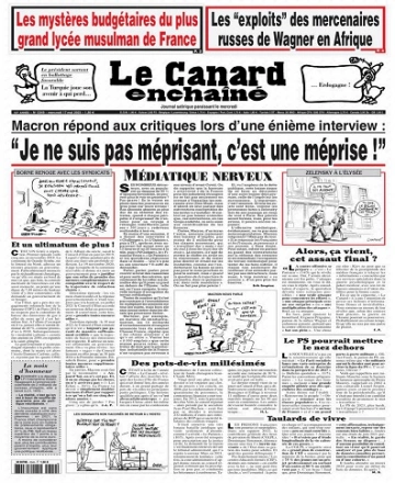 Canard Enchaîné N°5349 Du 17 Mai 2023 [Journaux]