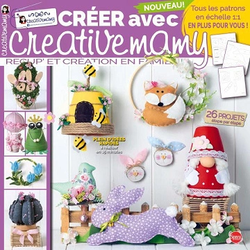 Créer avec Creative Mamy - Mars-Avril 2025  [Magazines]