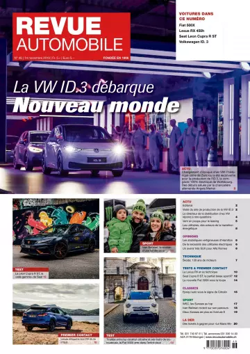 Revue Automobile - 14 Novembre 2019 [Magazines]