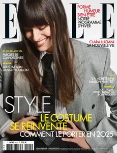 Elle France N.4125 - 9 Janvier 2025 [Magazines]