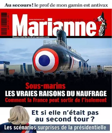 Marianne N°1280 Du 24 au 30 Septembre 2021 [Magazines]