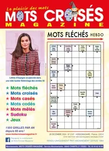 Mots Croisés Magazine N.3147 - 26 Décembre 2024 [Magazines]