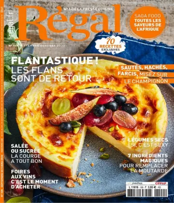 Régal N°109 – Septembre-Octobre 2022 [Magazines]