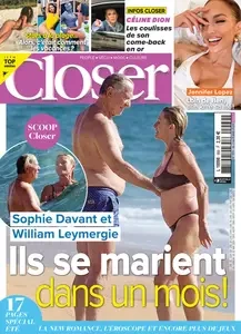 Closer France N.999 - 2 Août 2024 [Magazines]