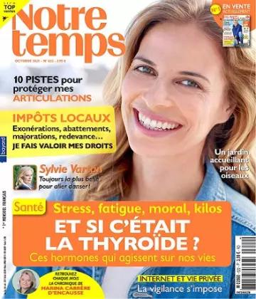 Notre Temps N°622 – Octobre 2021  [Magazines]