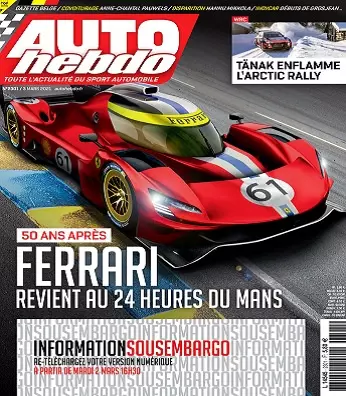 Auto Hebdo N°2301 Du 3 Mars 2021  [Magazines]