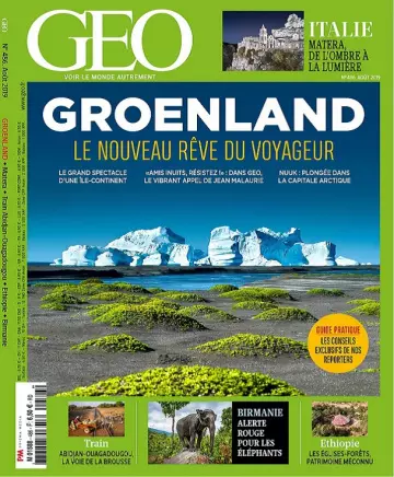 Geo N°486 – Août 2019  [Magazines]