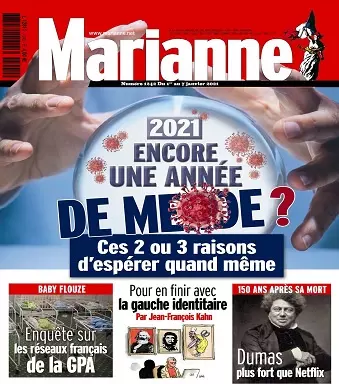 Marianne N°1242 Du 1er Janvier 2021 [Magazines]