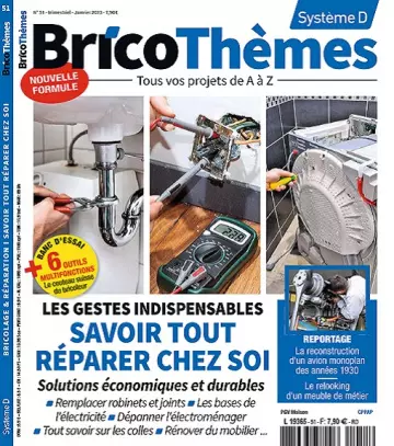 Système D Bricothèmes N°51 – Janvier 2023  [Magazines]