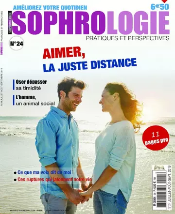 Sophrologie N°24 – Juillet-Septembre 2019  [Magazines]