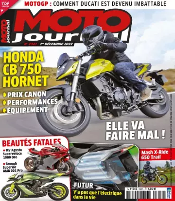 Moto Journal N°2341 Du 1er Décembre 2022 [Magazines]