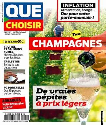 Que Choisir N°608 – Décembre 2021 [Magazines]