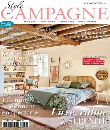 Style Campagne N°37 – Janvier-Février 2022 [Magazines]