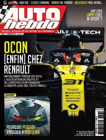 Auto Hebdo - 11 Décembre 2019 [Magazines]