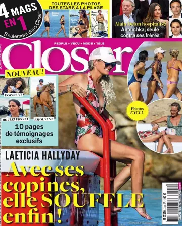 Closer N°740 Du 15 Août 2019 [Magazines]