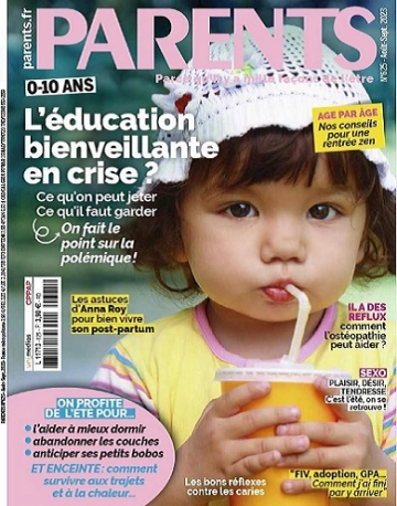 Parents N°625 – Août-Septembre 2023  [Magazines]