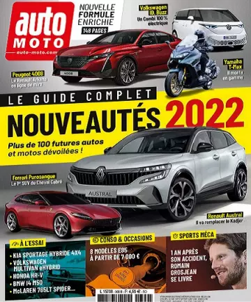 Auto Moto N°309 – Janvier 2022 [Magazines]