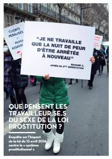 QUE PENSENT LES TRAVAILLEUR.SE.S DU SEXE DE LA LOI PROSTITUTION ? [Livres]