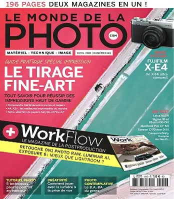 Le Monde De La Photo N°134 – Avril 2021 [Magazines]