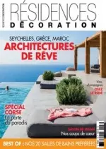 Residences Decoration - Juillet/Aout 2017  [Magazines]