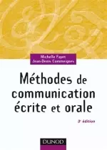 Méthodes De Communication Écrite et Orale  [Livres]