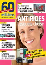 60 Millions De Consommateurs N°542 – Novembre 2018 [Magazines]