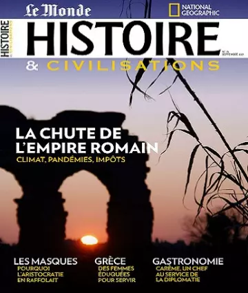 Le Monde Histoire et Civilisations N°75 – Septembre 2021  [Magazines]