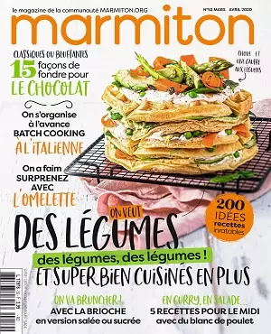 Marmiton N°52 – Mars-Avril 2020  [Magazines]