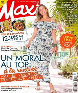 Maxi N°1766 Du 31 Août 2020  [Magazines]