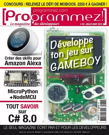 Programmez N°231 – Juillet-Août 2019 [Magazines]