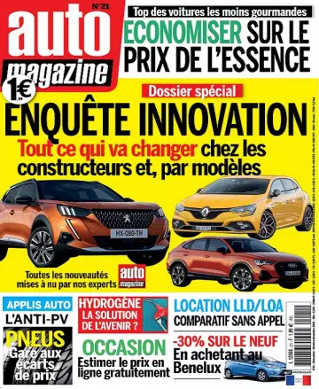 Auto Magazine N°21 – Octobre-Novembre 2019 [Magazines]