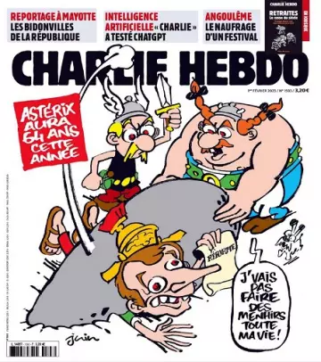 Charlie Hebdo N°1593 Du 1er Février 2023  [Journaux]