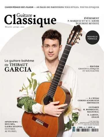 Guitare Classique N°105 – Septembre-Novembre 2023 [Magazines]