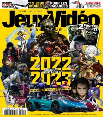 Jeux Vidéo Magazine N°258 – Juillet 2022  [Magazines]