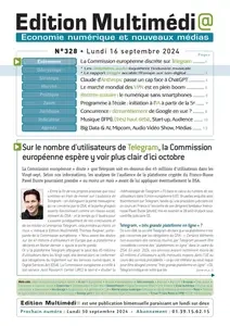 Edition Multimédi@ N.331 - 16 Septembre 2024 [Journaux]