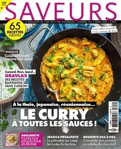 Saveurs France - Mars 2025  [Magazines]