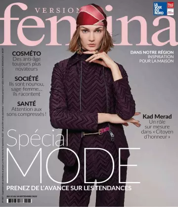 Version Femina N°1067 Du 12 au 18 Septembre 2022  [Magazines]