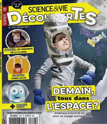 Science et Vie Découvertes N°274 – Octobre 2021 [Magazines]