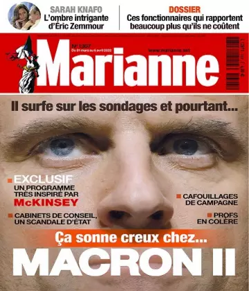 Marianne N°1307 Du 31 Mars 2022 [Magazines]