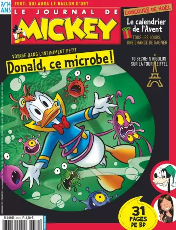 Le Journal de Mickey N°3519 - 27 Novembre 2019 [Magazines]