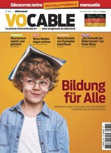 Vocable Allemand N.884 - Novembre 2023 [Magazines]