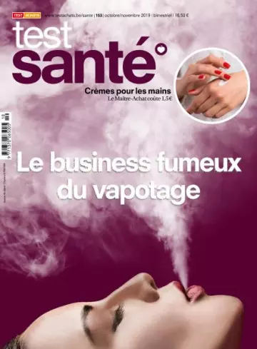 Test Achats - Santé N°153 - Octobre-Novembre 2019 [Magazines]