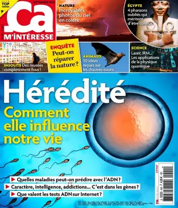 Ça M’Intéresse N°499 – Septembre 2022 [Magazines]