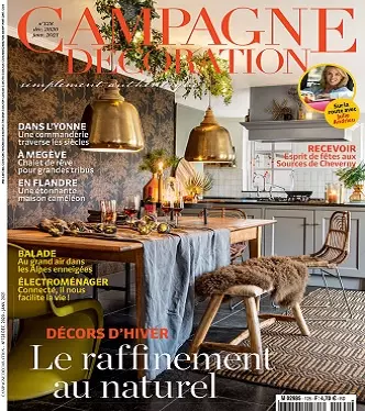 Campagne Décoration N°128 – Décembre 2020-Janvier 2021 [Magazines]