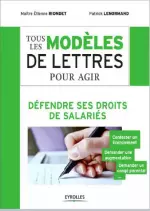 Tous les modèles de lettres pour agir  [Livres]