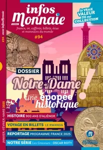 Infos Monnaie N.94 - Janvier-Février-Mars 2025  [Magazines]