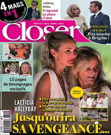 Closer N°742 Du 30 Août 2019 [Magazines]