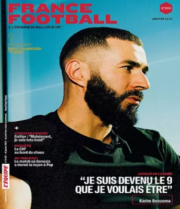 France Football N°3914 – Janvier 2022 [Magazines]