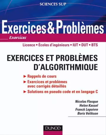 Exercices et problemes d'algorithmique  [Livres]