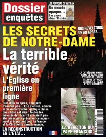 Dossier enquêtes - Février-Avril 2020 [Magazines]